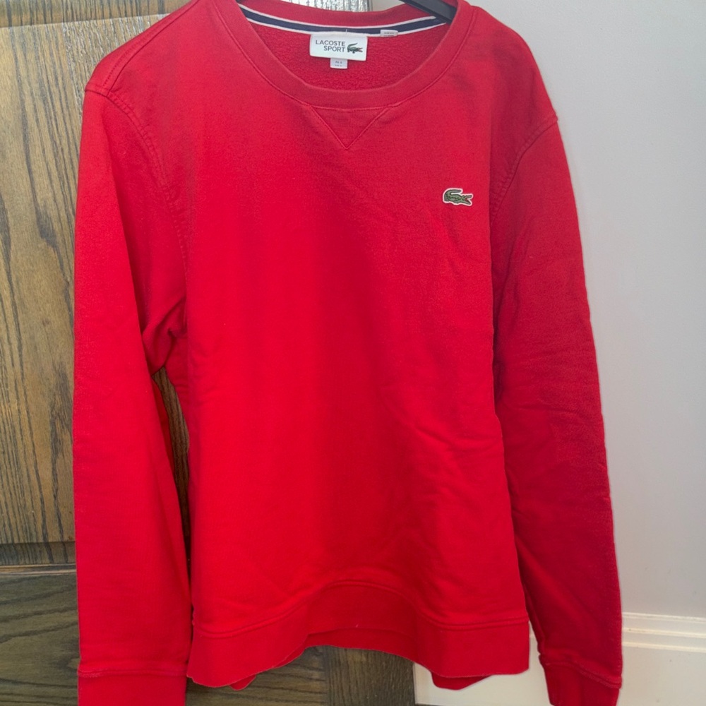 Lacoste Vibrant Red Pullover